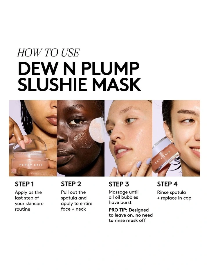 Dew N Plump Hydrating Slushie Face Mask image 4