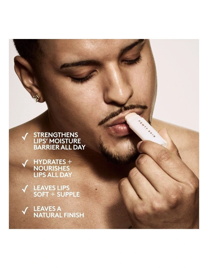 Lux Balm Hydrating Moisture Barrier Lip Balm in Coconut image 4