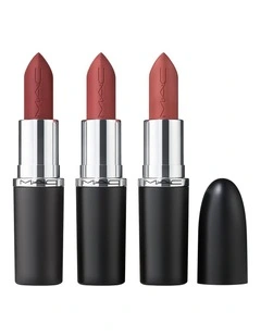 MACximal Silky Matte Lipstick Trio / Sepia Collection