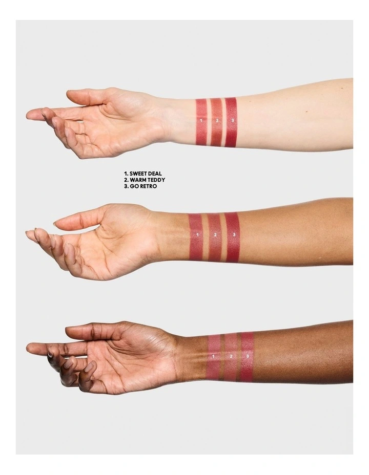 MACximal Silky Matte Lipstick Trio / Sepia Collection image 3