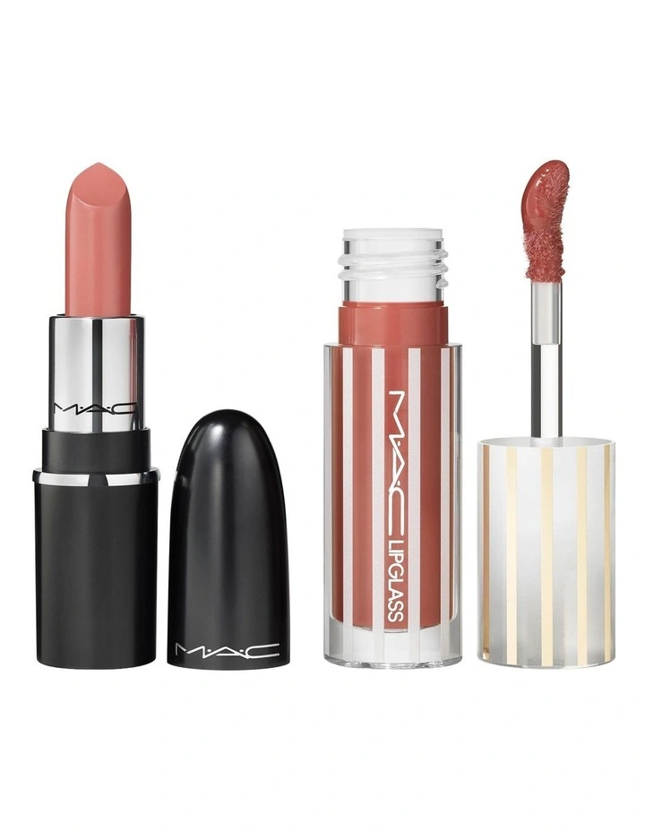 Mini MAC Nudes Lip Combo image 2