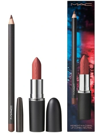 Midnight MACximal Lip Combo: Neutral