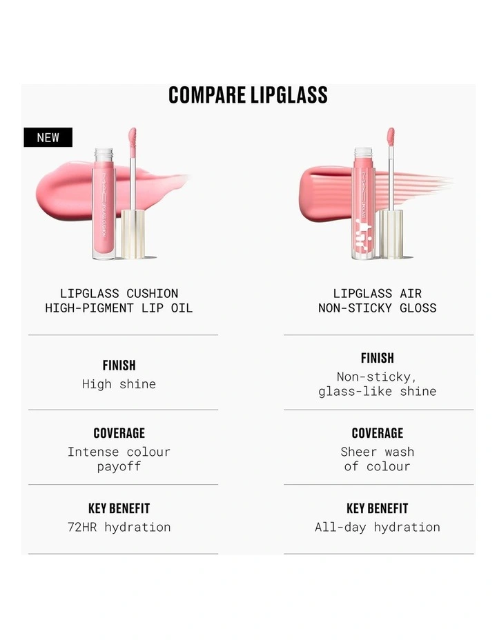 Lipglass Cushion High-Pigment Lip Oil image 7