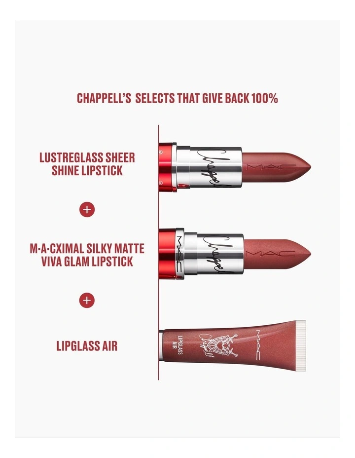 VIVA GLAM x Chappell Roan Lipglass Air Non-Sticky Gloss image 4