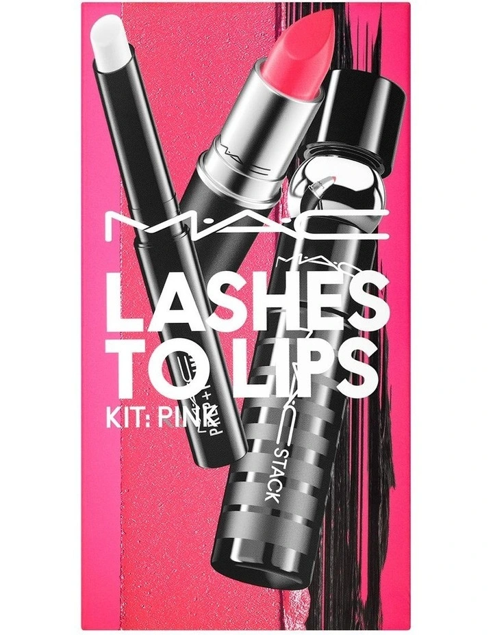 M.A.C Lashes To Lips Kit In Pink | MYER