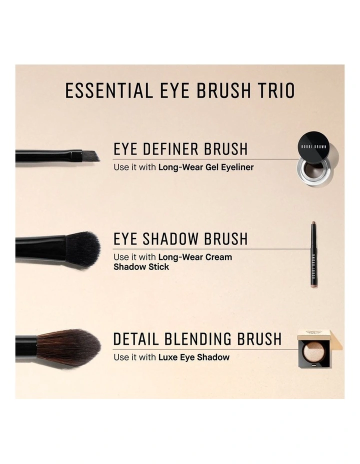 Essential Eye Brush Trio image 3