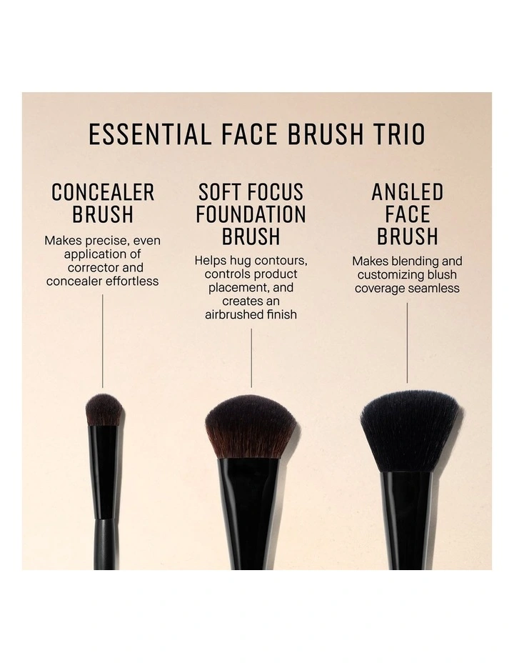 Essential Face Brush Trio image 2