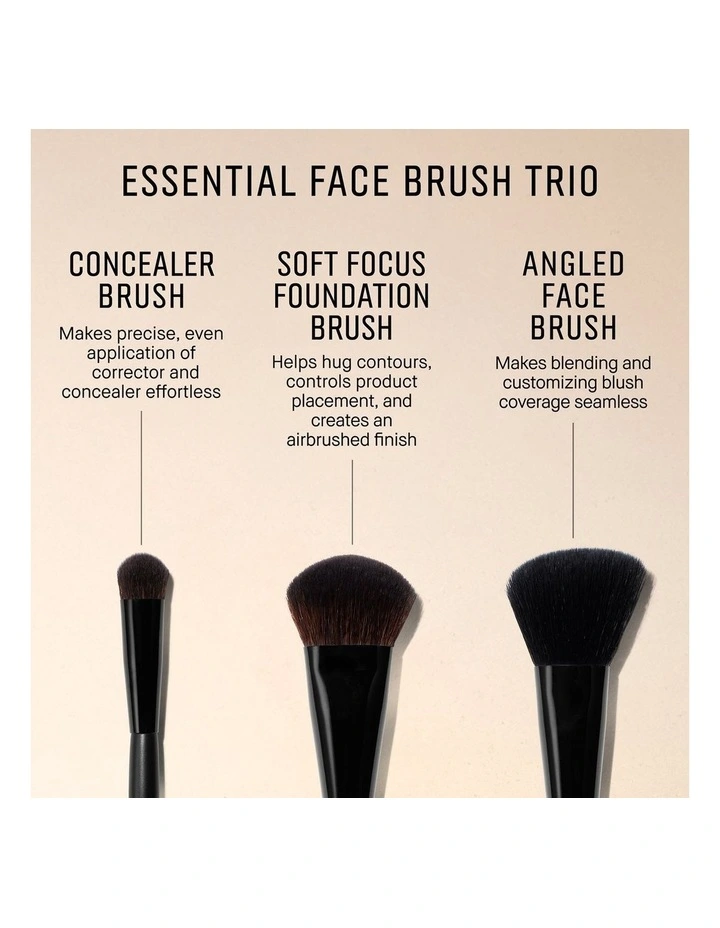 Essential Face Brush Trio image 2