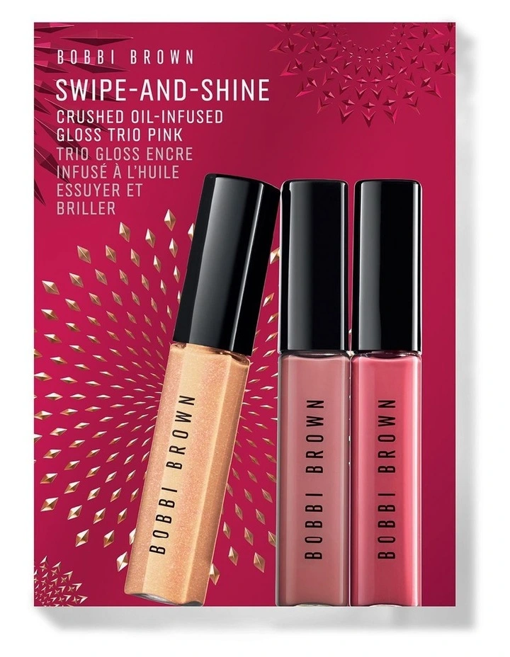 Swipe-and-Shine Crushed Oil-Infused Gloss Trio Lip Gloss image 4