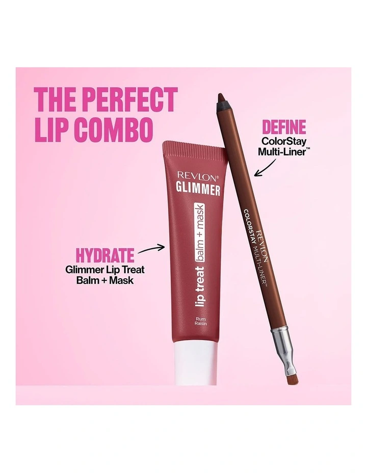Glimmer Lip Treat Balm Mask Strawberry Swirl image 4