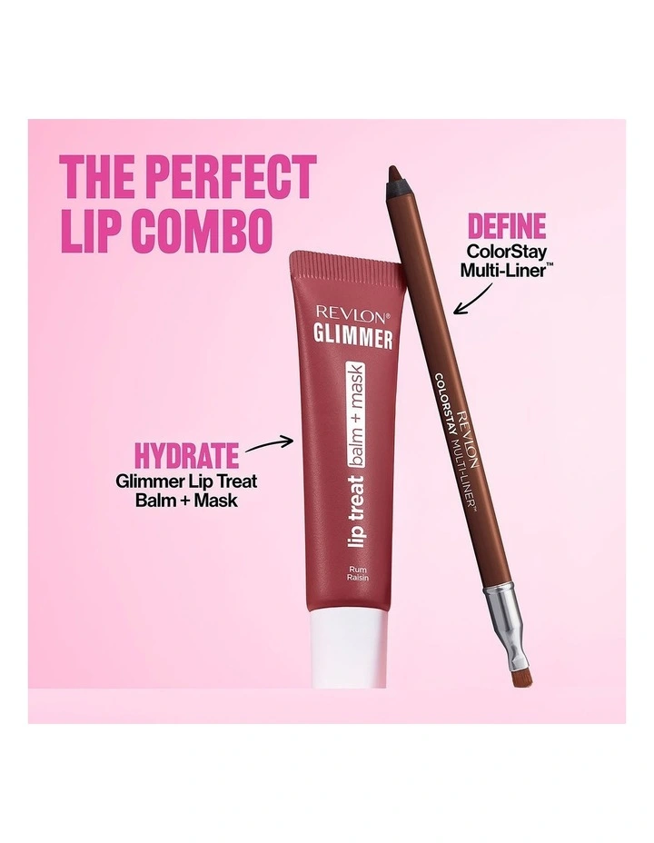 Glimmer Lip Treat Balm   Mask Blackberry Chip image 4