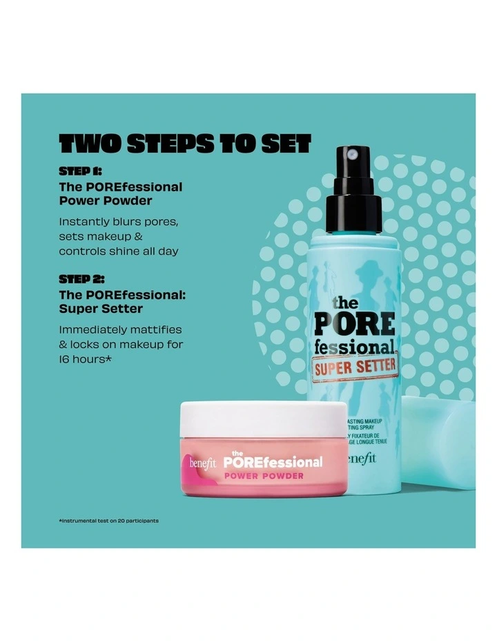 The Pore Fessional Set Up (Setting Spray & Powder Duo) image 3
