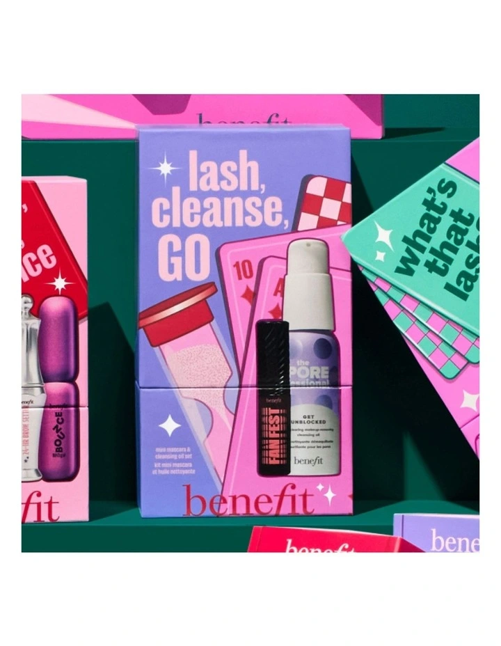Lash, Cleanse, GO Mini Mascara & Cleansing Oil Set image 2