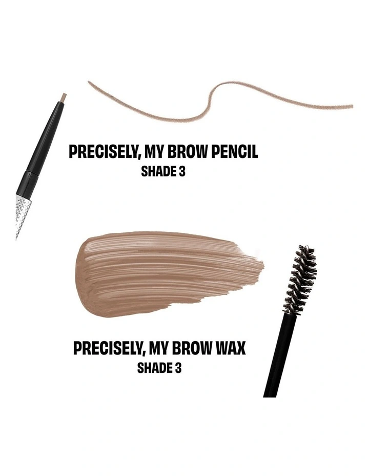 Precisely Power Up Brow Pencil and Wax Duo image 2