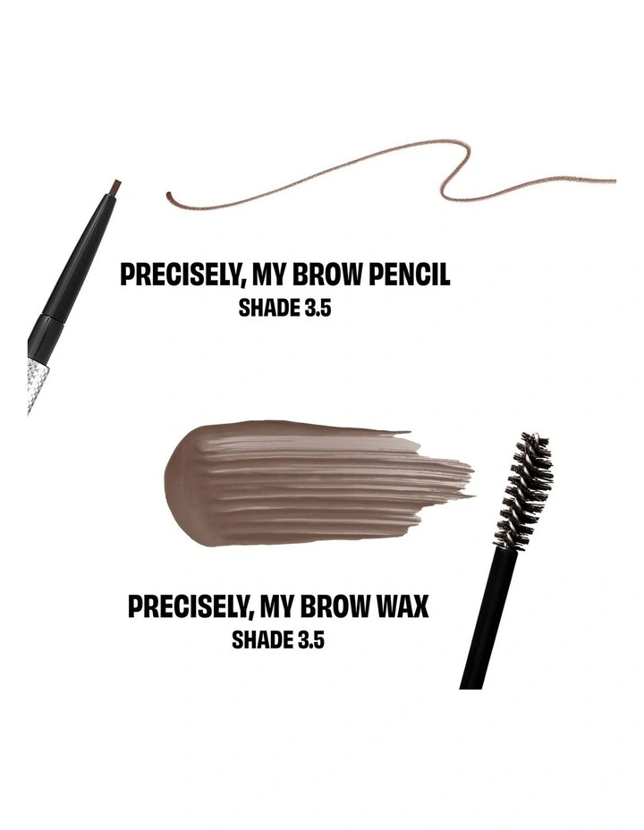 Precisely Power Up Brow Pencil and Wax Duo image 2