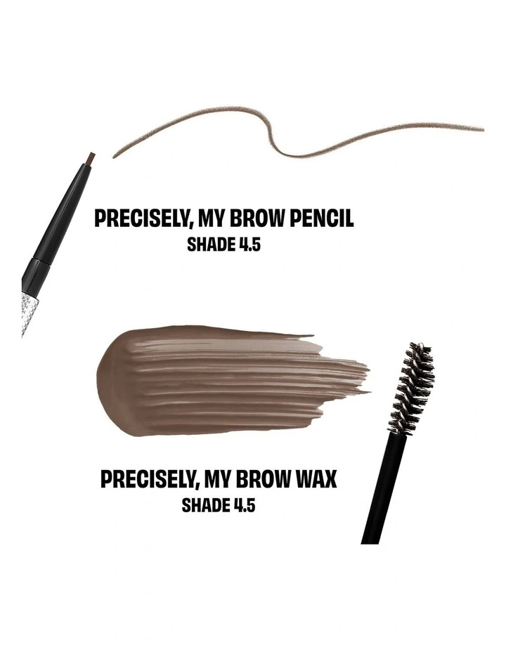 Precisely Power Up Brow Pencil and Wax Duo image 2