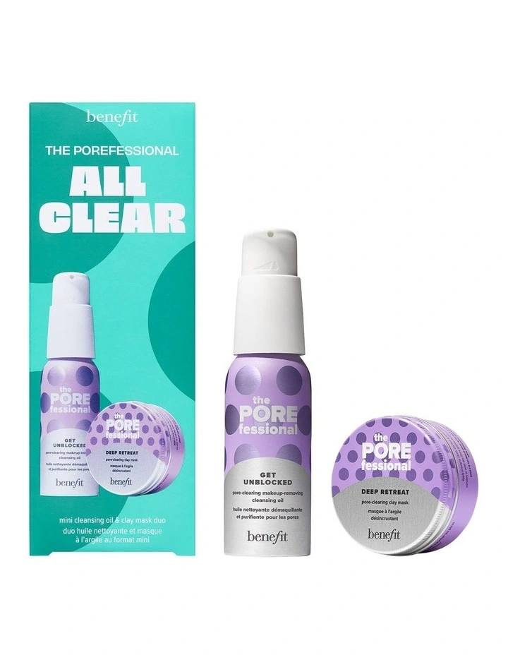 The POREfessional All Clear Cleansing Oil And Clay Mask Duo image 1