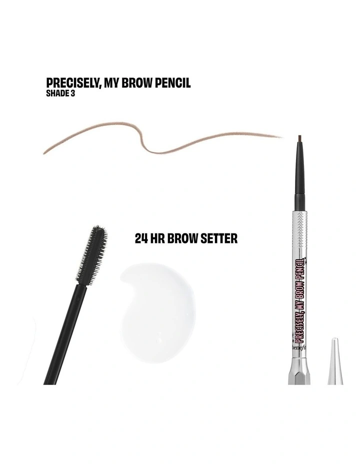 Bigtime Brow Minis - Precisely My Brow Pencil & 24HR Brow Gel Duo image 2