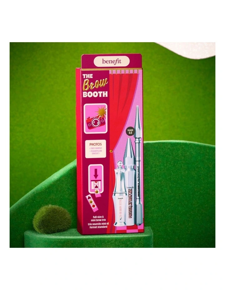 The Brow Booth Limited Edition Full-Size & Mini Brow Trio in Shade 3.5 image 6