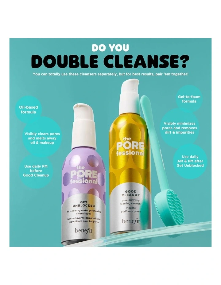 Good Cleanup Pore-Purifying Gel-to-Foaming Cleanser image 7