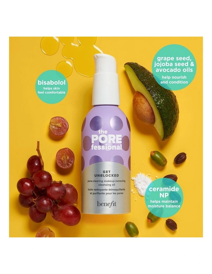 Get Unblocked Pore Clearing Makeup Removing Cleansing Oil image 5