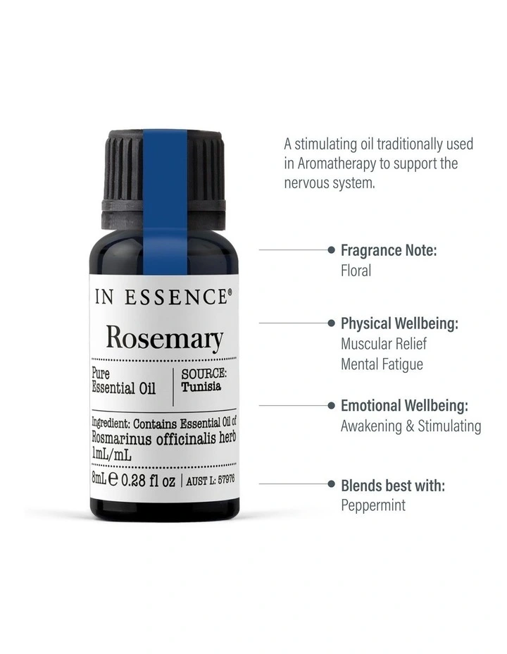 Rosemary Pure Essential Oil 8ml image 2