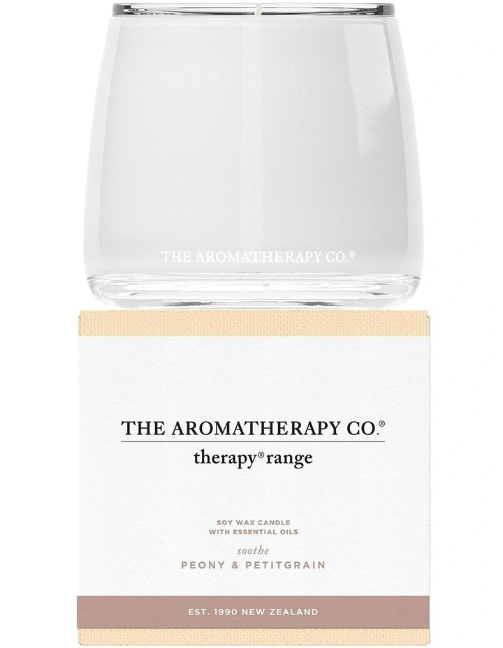 Therapy Soothe Peony & Petigrain Candle image 1