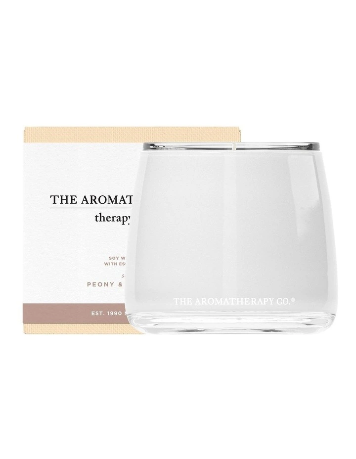 Therapy Soothe Peony & Petigrain Candle image 1
