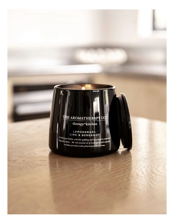 Therapy Kitchen Lemongrass Lime & Bergamot Candle image 4