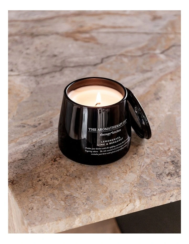 Therapy Kitchen Lemongrass Lime & Bergamot Candle image 6