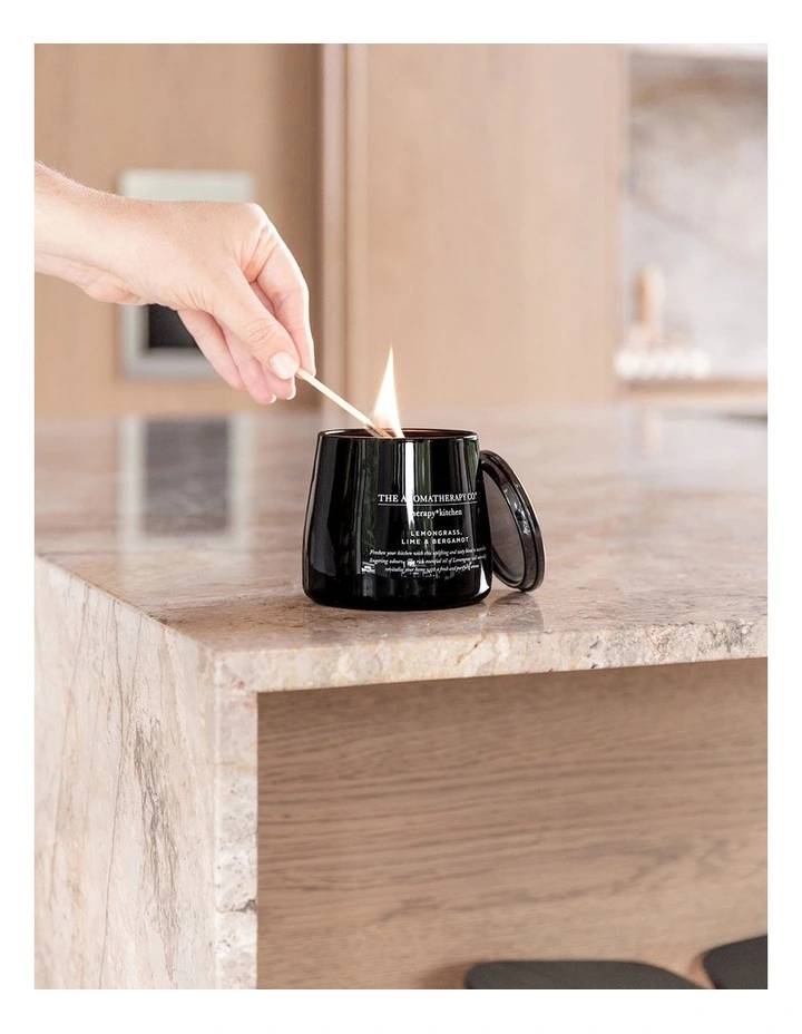 Therapy Kitchen Lemongrass Lime & Bergamot Candle image 7
