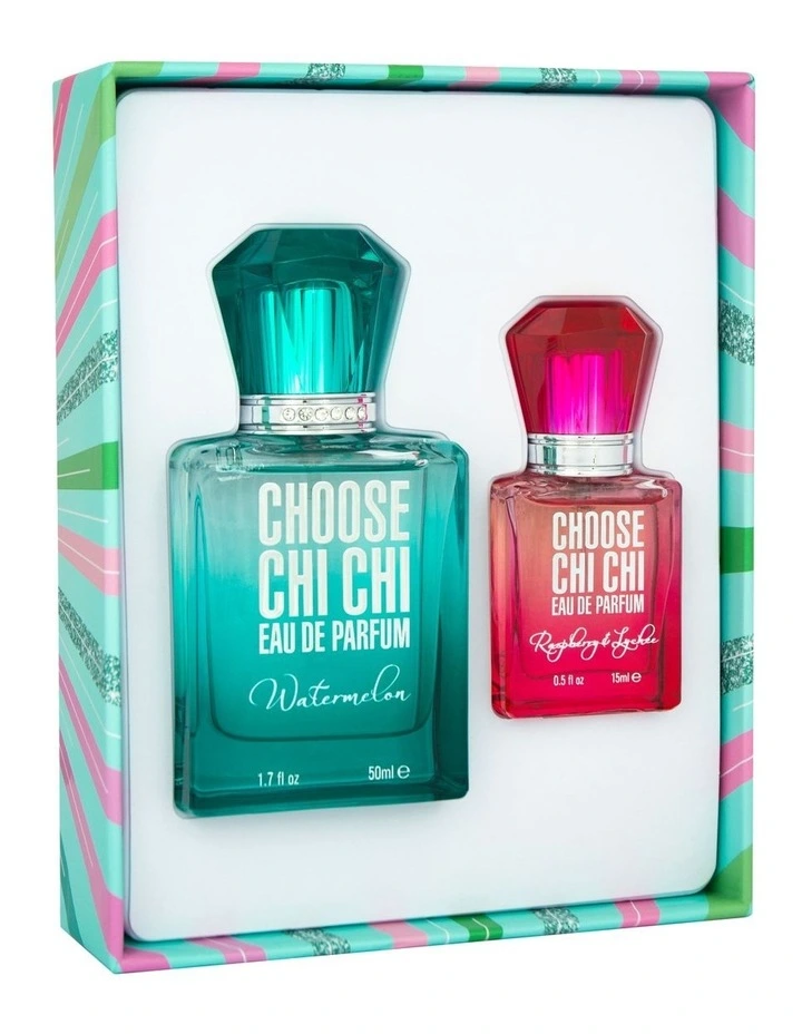 Double the Fun Watermelon & Raspberry Lychee Eau De Parfum Set image 2