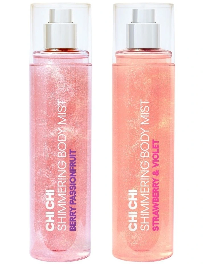 Body Mist EDT shimmering spray duo image 2