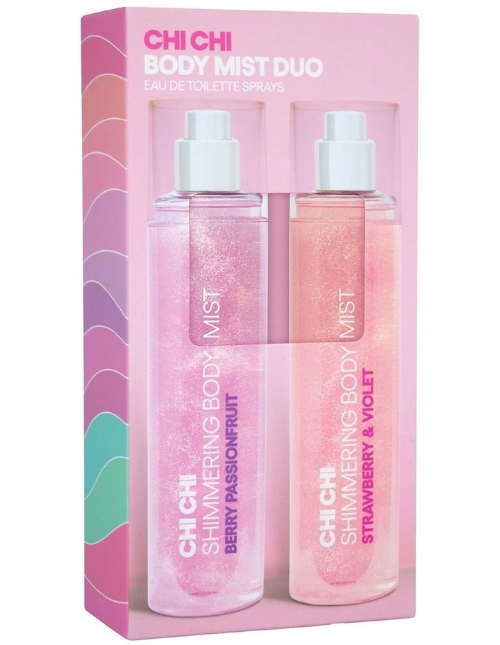 Body Mist EDT shimmering spray duo image 3