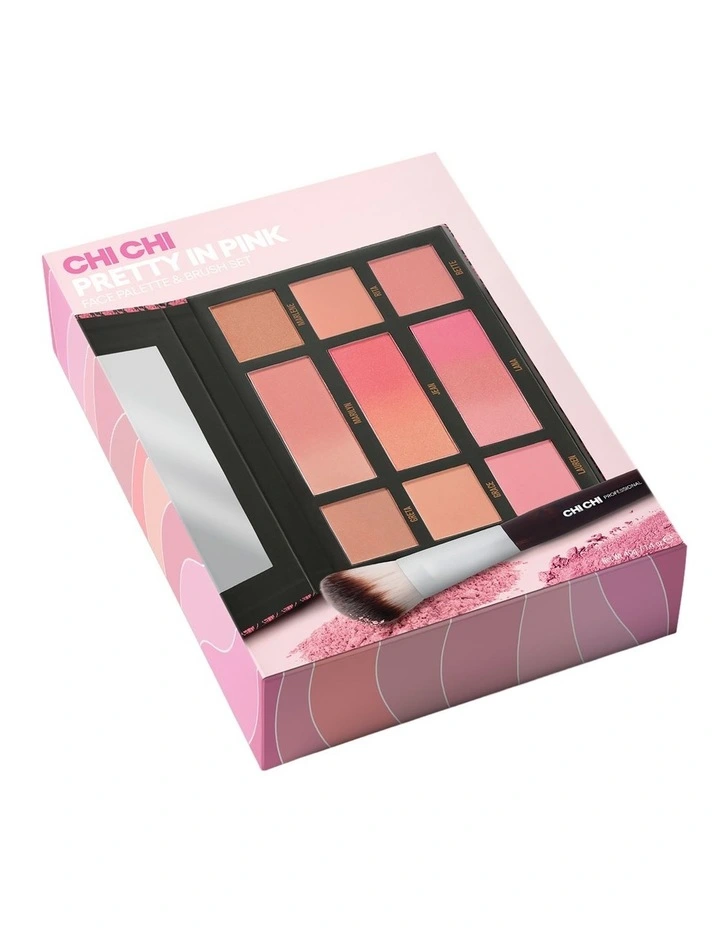 Pretty in Pink face palette & brush set image 4