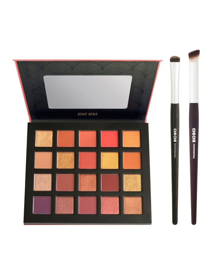 Glam Goddess Palette And Eye Shadow Brushes Set image 2