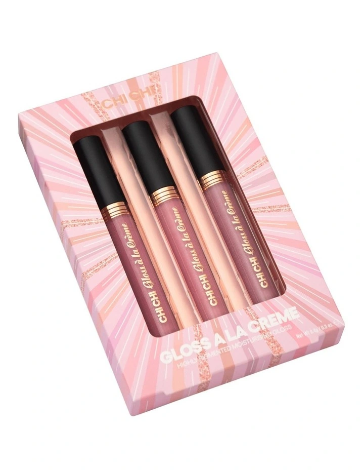 A La Creme Trio Lip Gloss image 4