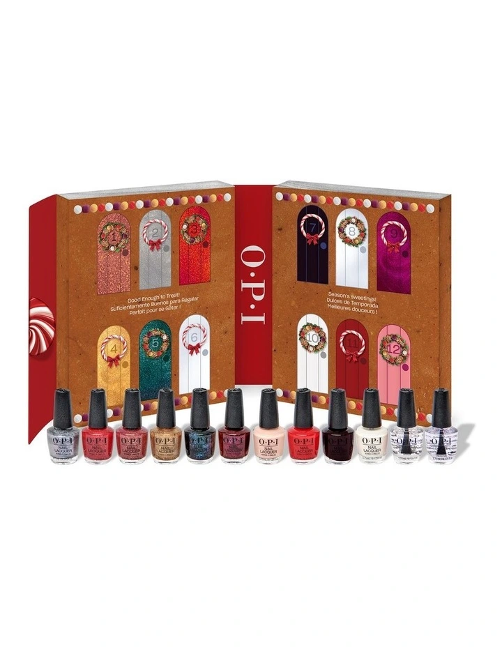 Holiday 2025 Mini Advent Calendar Nail Polish 12 Pieces image 2