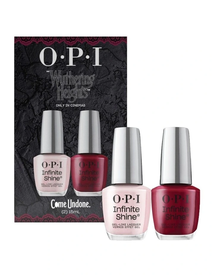 OPI x "WUTHERING HEIGHTS" Infinite Shine Pinks Duo Pack image 1