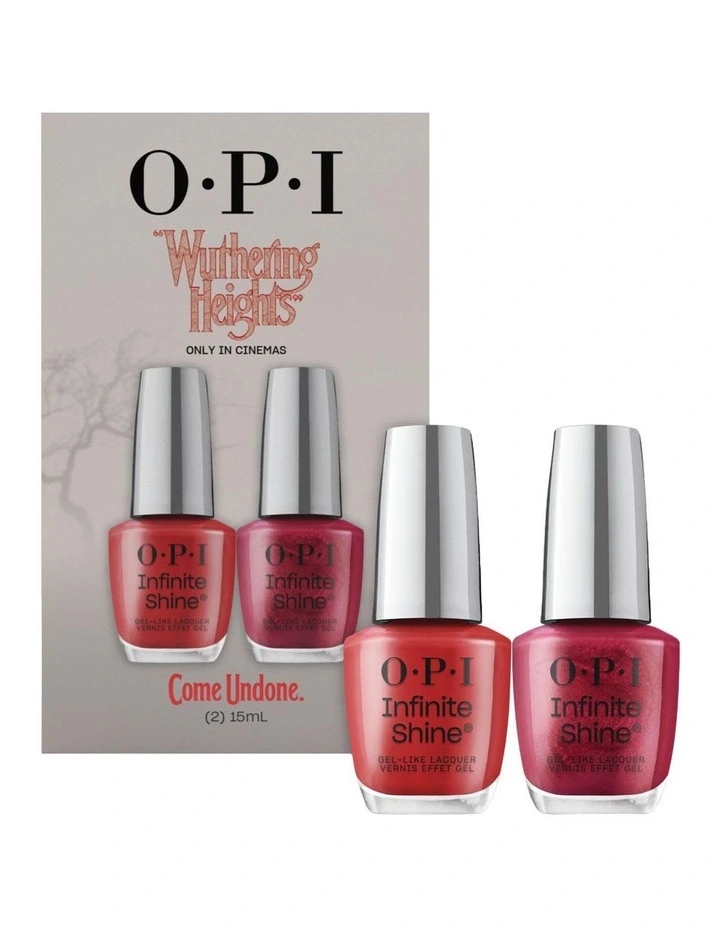 OPI x "WUTHERING HEIGHTS" Infinite Shine Reds Duo Pack image 1