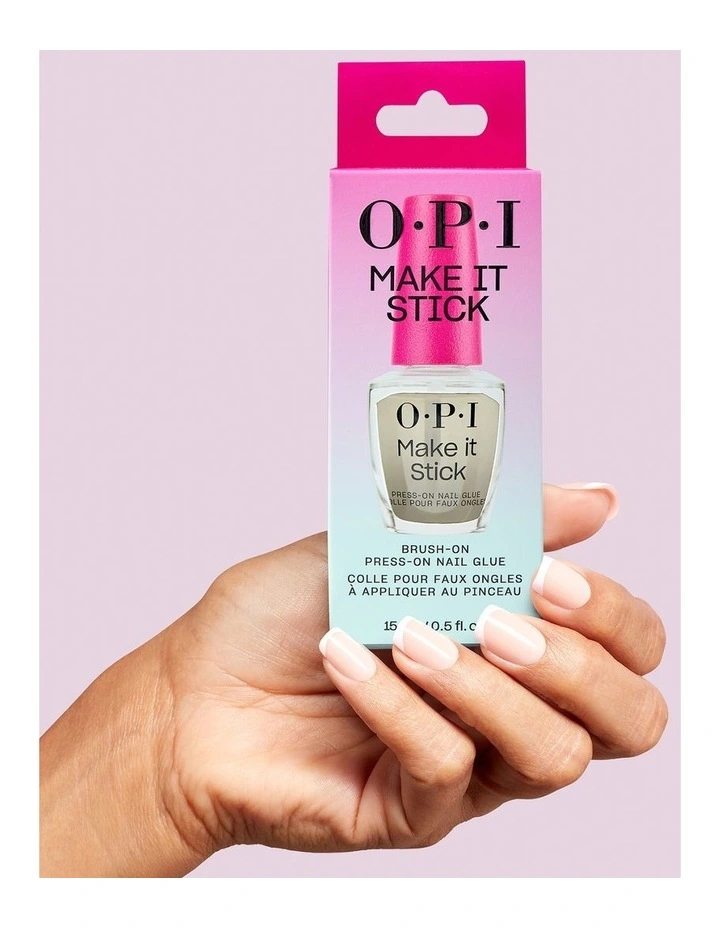Make It Stick Brush-on Press-on Nail Glue 15ml image 3