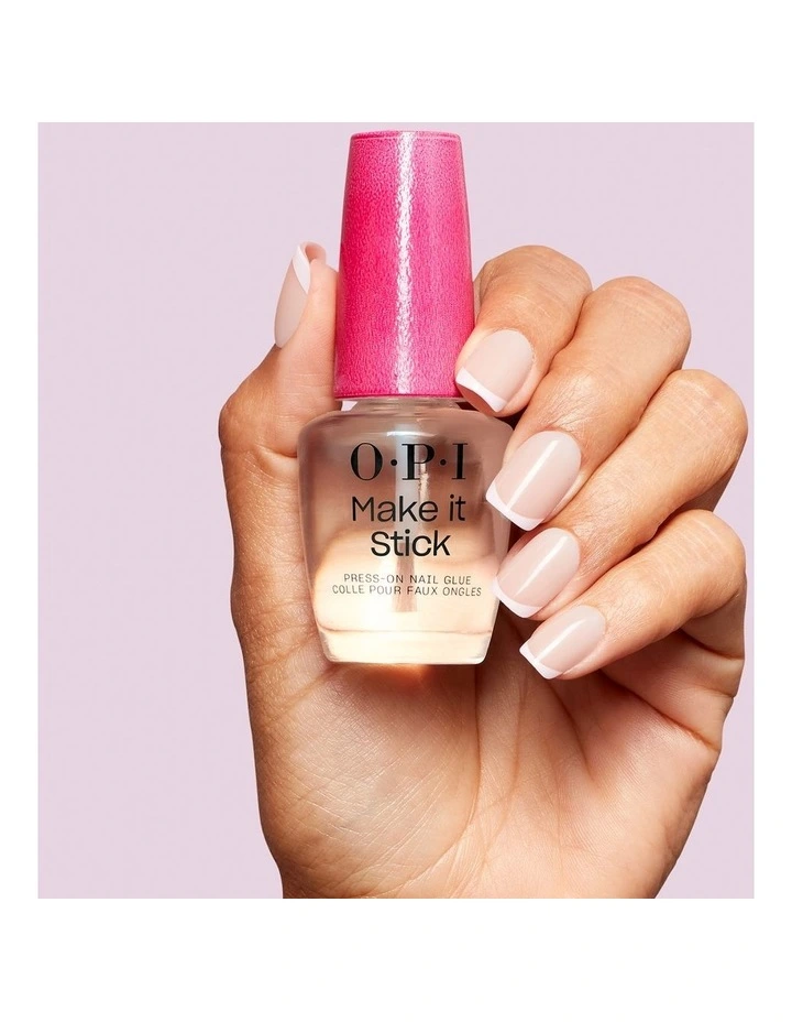 Make It Stick Brush-on Press-on Nail Glue 15ml image 4