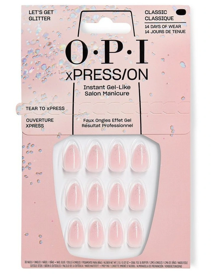 Xpress/On Let's Get Glitter image 1