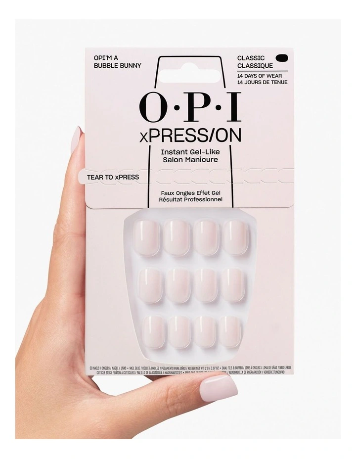 xPRESS/ON OPI'm a Bubble Bunny image 6
