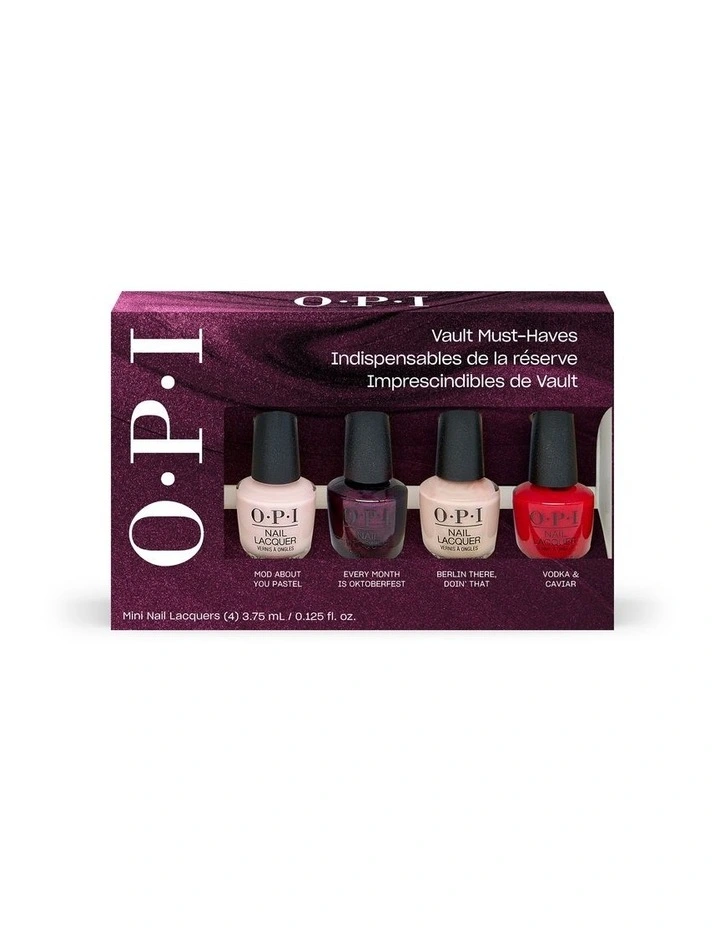 OPI's Most Requested Collection Nail Lacquer 4PC Mini Pack 4x3.75ml image 2