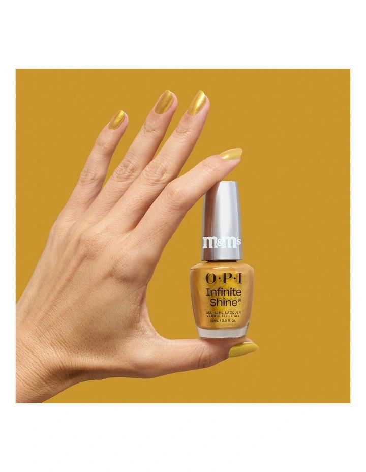 OPI x M&M's Infinite Shine Shiny & Bright 15ml image 4