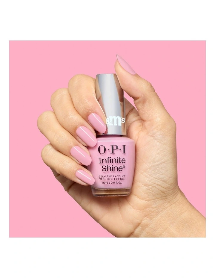 OPI x M&M's Infinite Shine Merry & Melty 15ml image 4