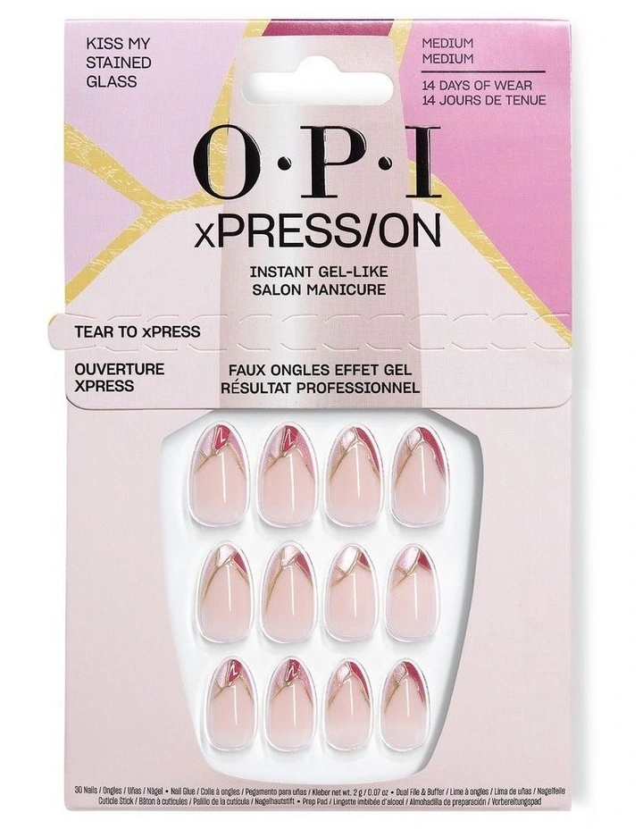 OPI xPRESS/ON Kiss My Stained Glass image 1