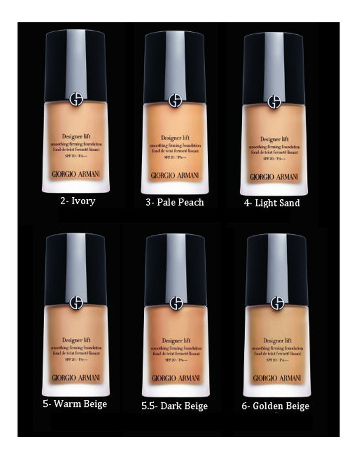 Giorgio Armani Designer Lift Foundation Arm Designs Giorgio Armani Designer Lift Foundation Spf20 Myer
