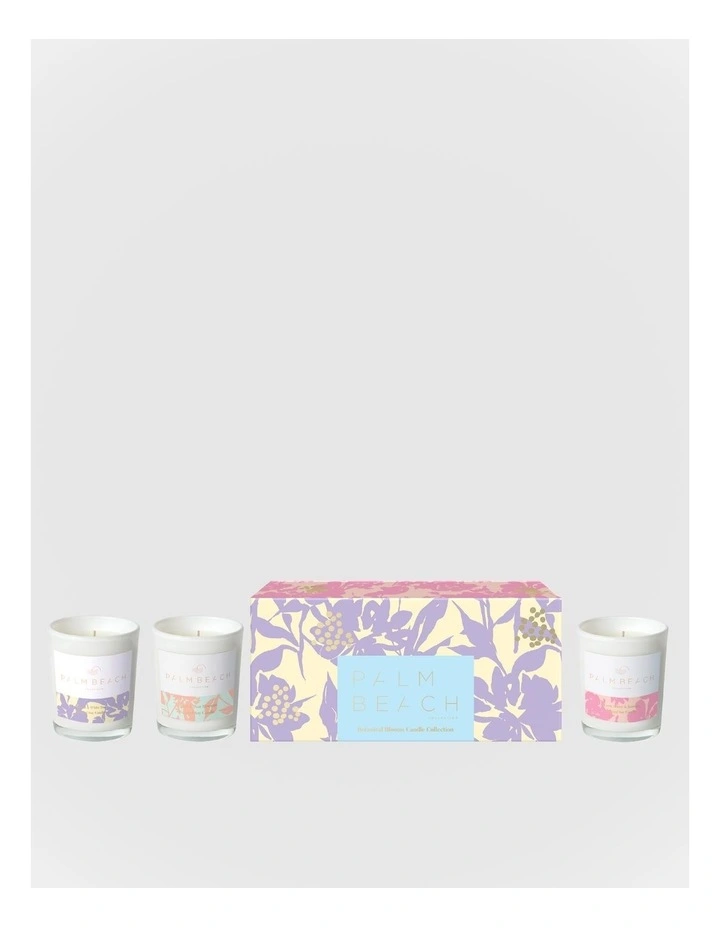 Palm Beach Collection Botanical Blooms Trio Candle Pack MYER